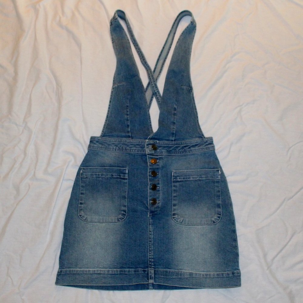 Free People Overall Skirt